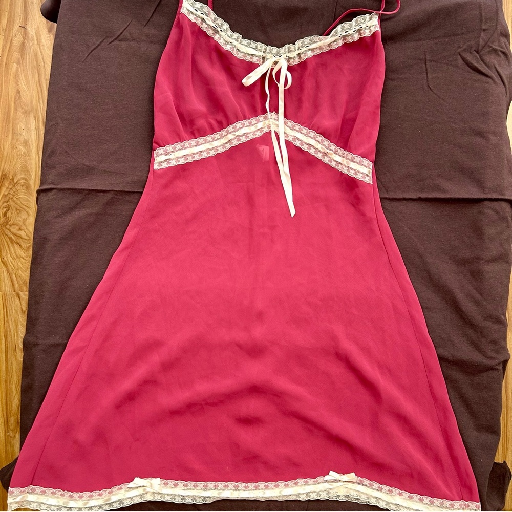 Victoria's Secret Rose Slip Dress sz XS